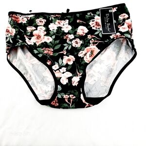 NWT 1xFloral High-Waisted Bikini Bottoms